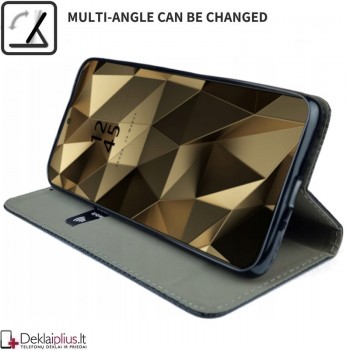 Telone atverčiamas dėklas - juodas (Xiaomi 17 Ultra) Telone atverčiamas dėklas - juodas (Xiaomi 17 Ultra)